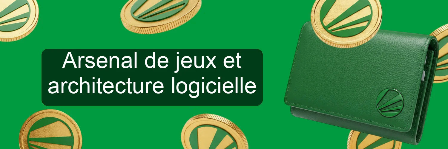 Arsenal de jeux et architecture logicielle Arsenal de jeux et architecture logicielle